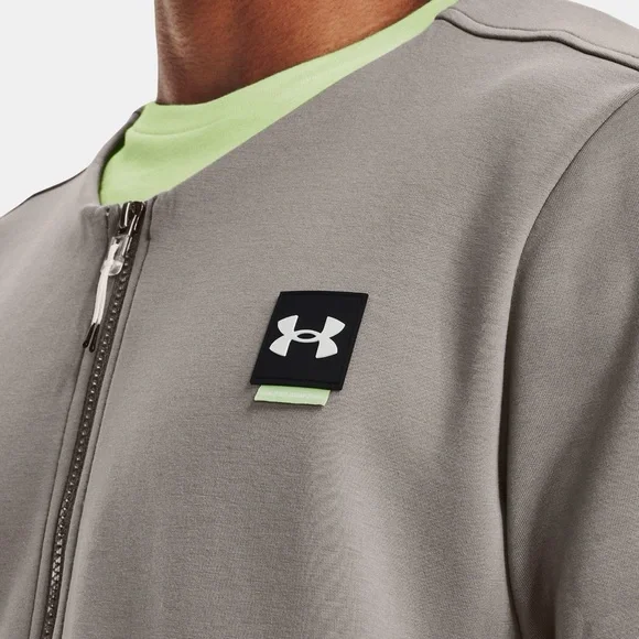 Brand New Under Armour Summit Knit Graphic Full Zip Sweatshirt. Gray Size XL. - Picture 3 of 7